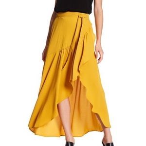 Ruffle Wrap Skirt
